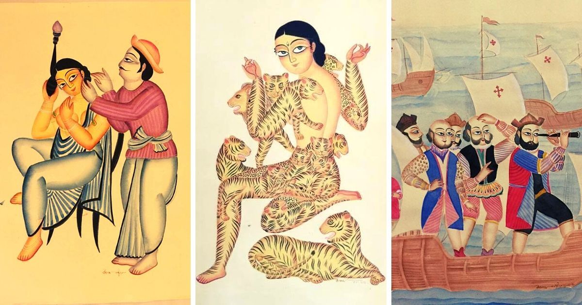 In Photos: Bengal Postmaster Single-handedly Revives Dying Art of Kalighat