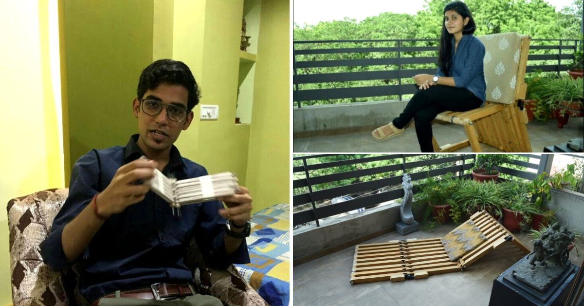 Noida Student Designs Wood ‘Cube’ That Transforms Into 14 Types of Furniture