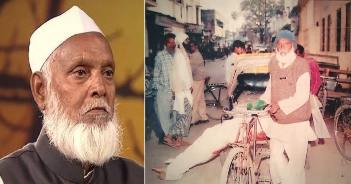 82-YO ‘Shareef Chacha’ Has Spent 27 Years Burying, Cremating 4000+ Unclaimed Bodies