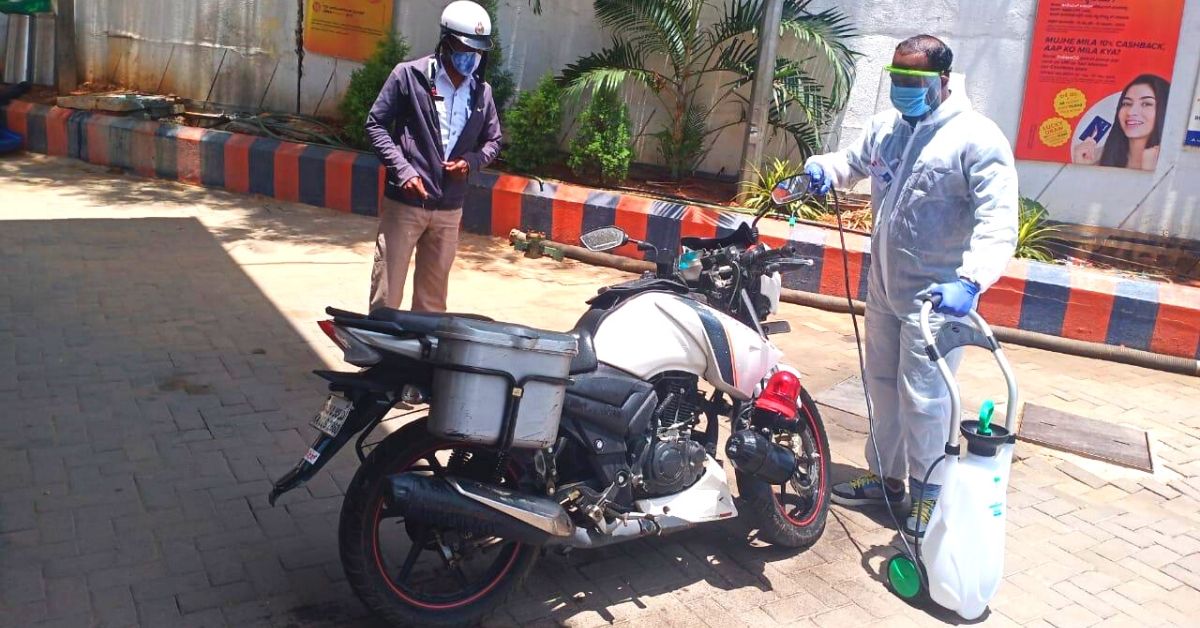 Get Your Car, Bike Sanitised For Free at Petrol Pumps. Here’s How