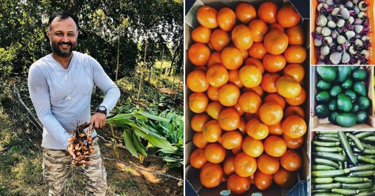 He Quit a 16-Year Career to Bring Organic Food to Your Doorsteps, Now Earns Lakhs