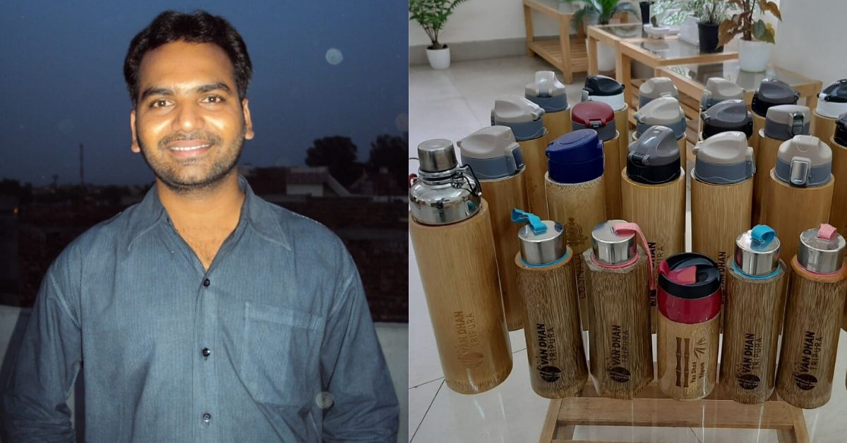 IFS Officer’s Leak-Proof, Copper-Lined Bamboo Bottles are Great to Replace Plastic