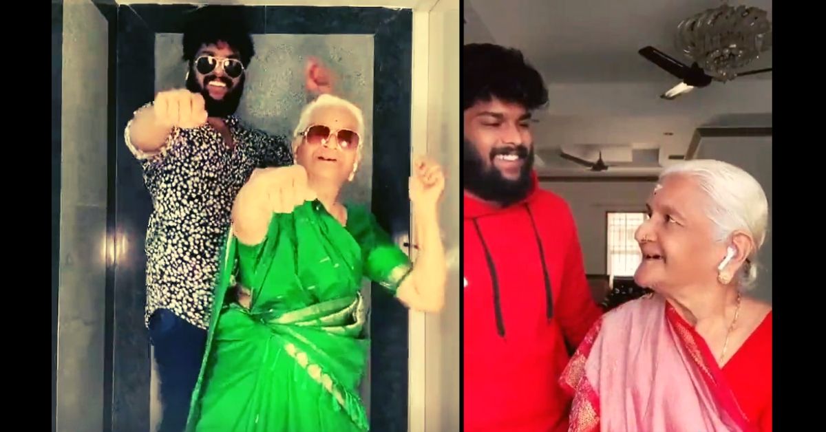 Meet the Viral Grandma-Grandson Duo Spreading Absolute Joy Amid the Pandemic