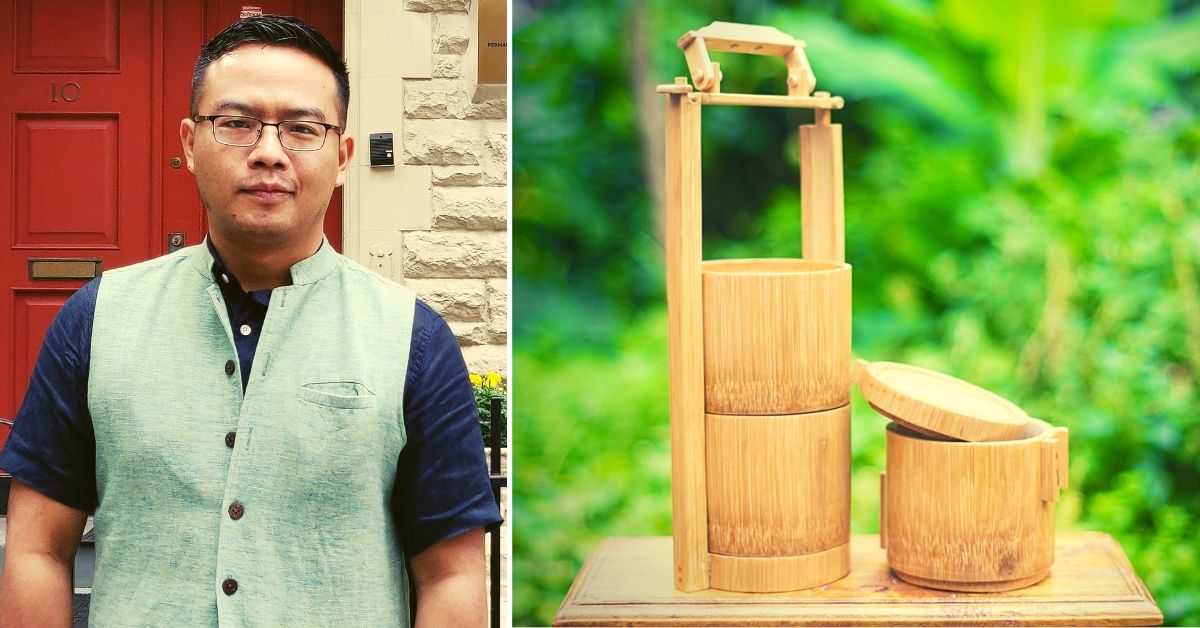 Manipuri Startup Makes Unique Bamboo Tiffin Boxes That Last For 3 Years!