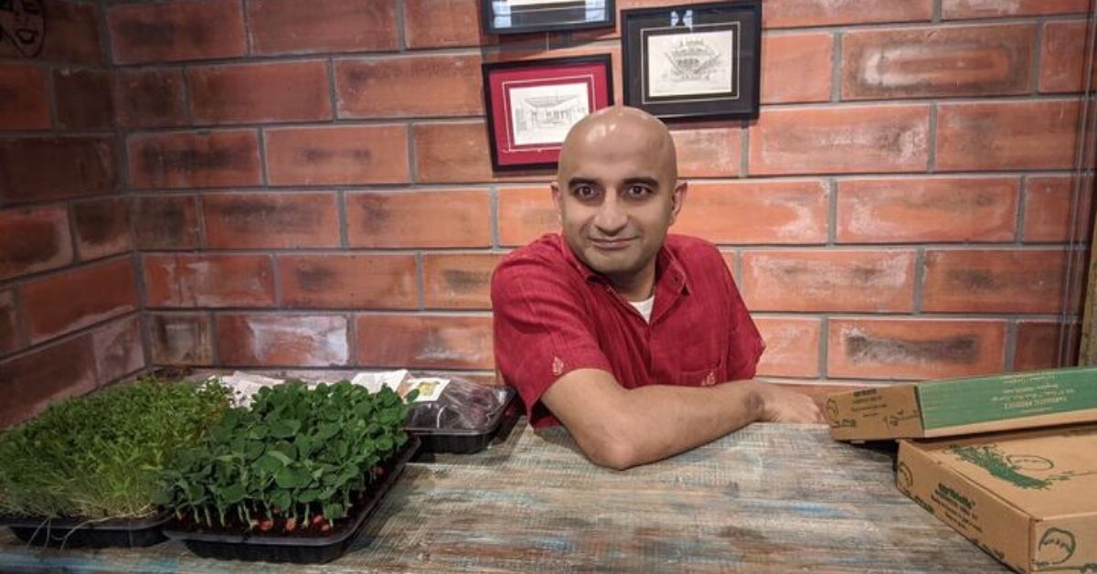 Bengaluru Chef Delivers Affordable ‘Live’ Microgreens At Your Doorstep, Helps You Grow Them