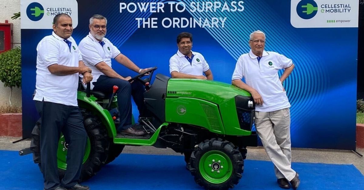 New Electric Tractor Cheaper Than Diesel Versions By a Lakh, goes 75 Km/Per Charge