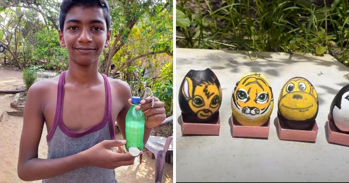 With Eggshells & Activism, 15-YO Varad Shows Us All How to Be an Environmentalist