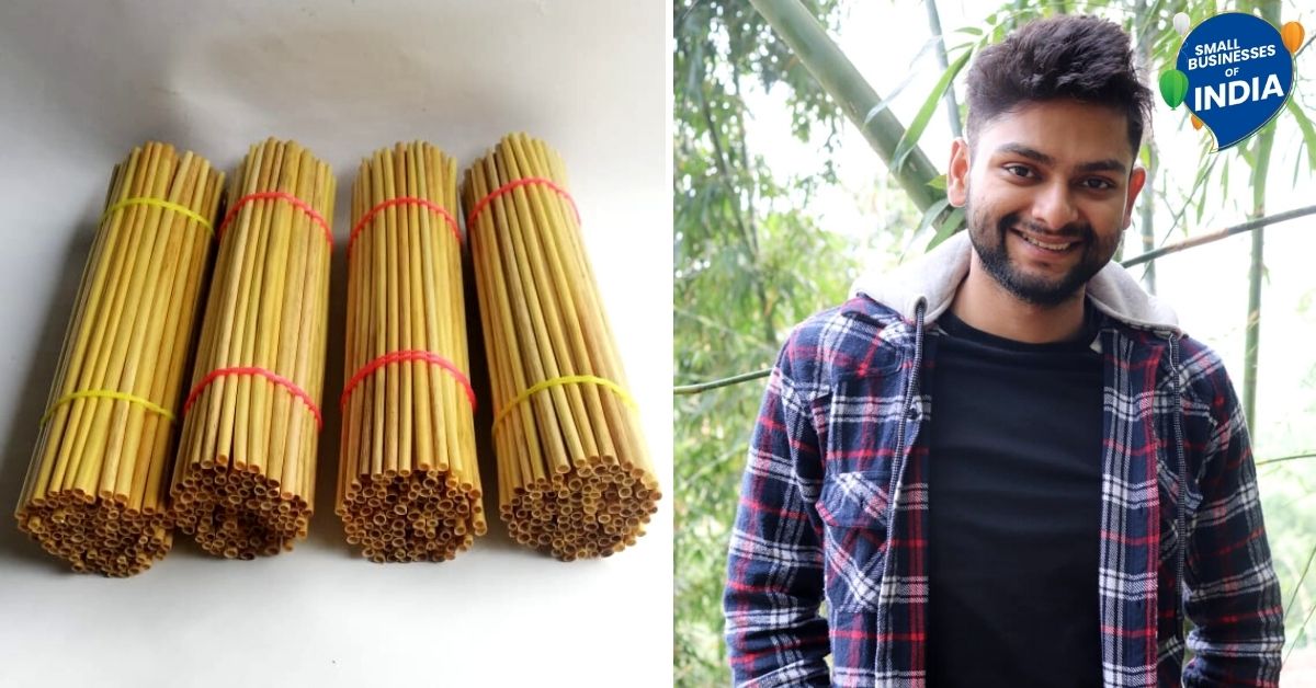 Assam Entrepreneur’s Wheat Stubble Straws Cost Re.1 Each & Decompose in 6 Months