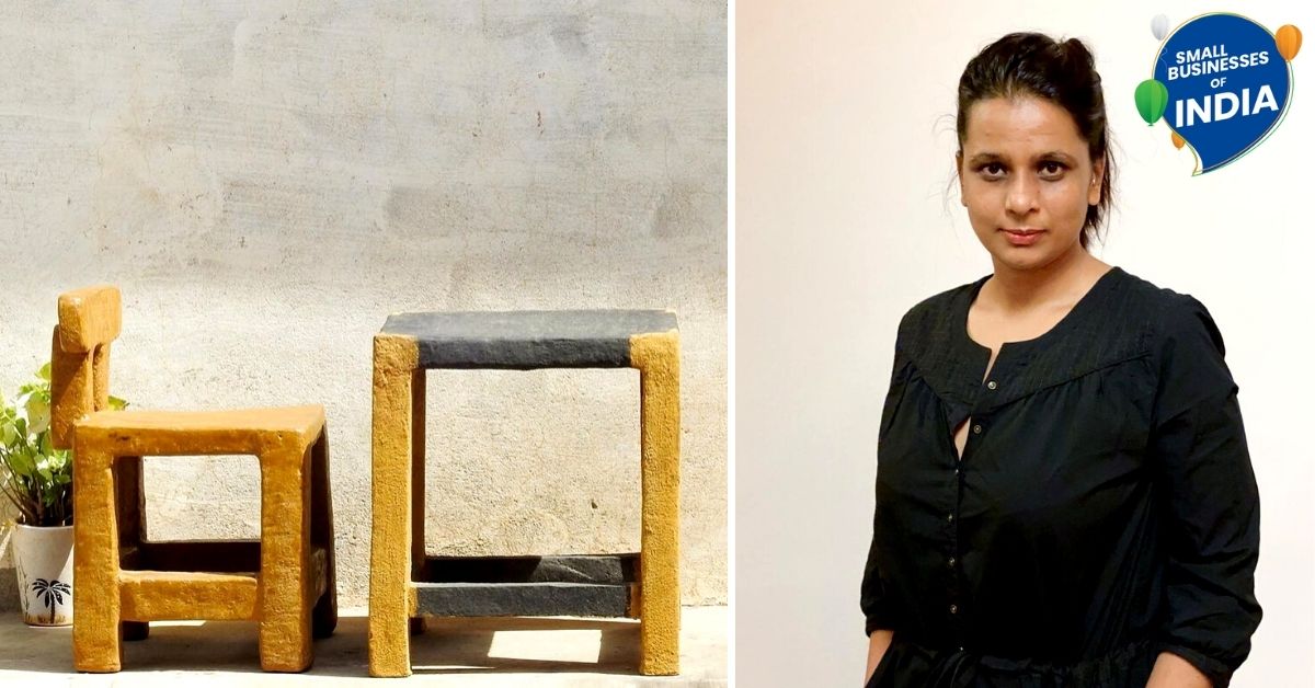 Jaipur Designer Turns Waste Paper into 100% Biodegradable, Water-Resistant Furniture