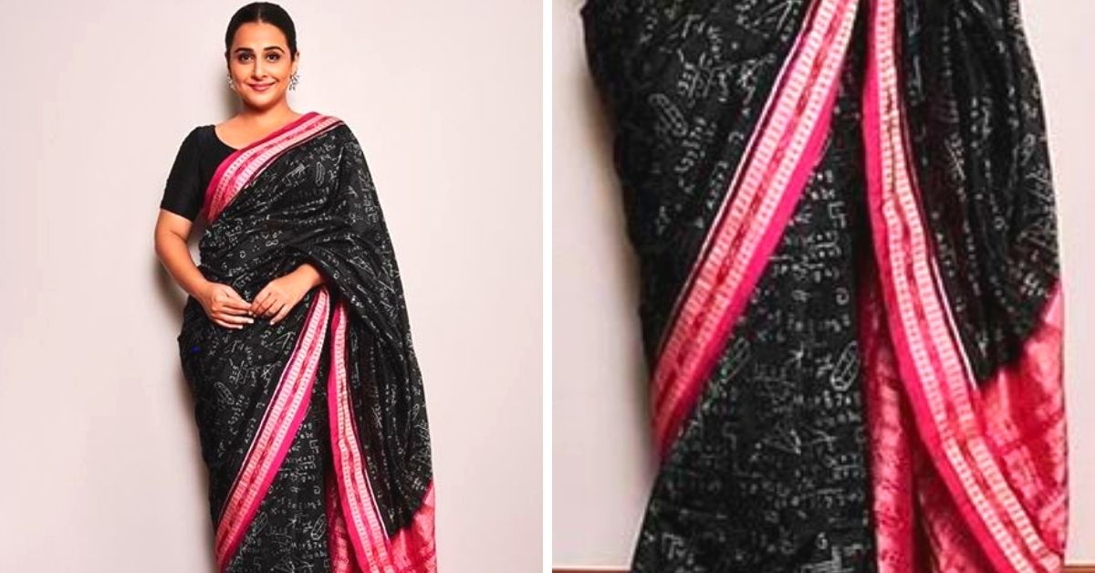 Odisha Artist Behind Vidya Balan’s Viral ‘Mathematical’ Saree Shares Its Story