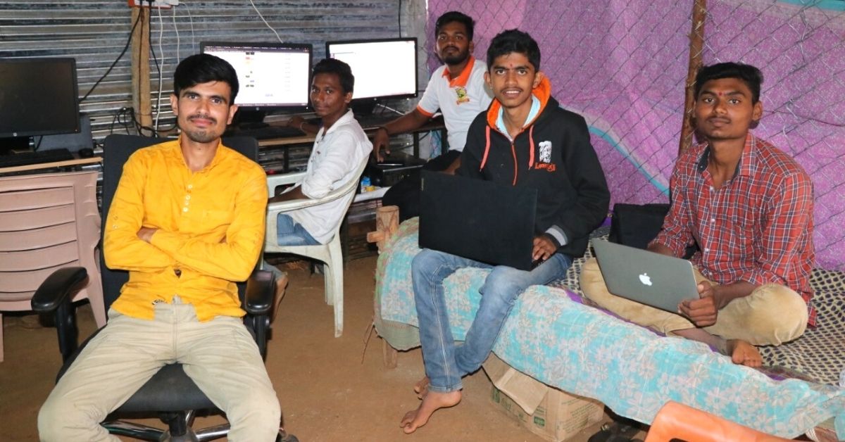 Dadasaheb Bhagat from Beed worked as an office boy in Pune and developed skills in software and animation