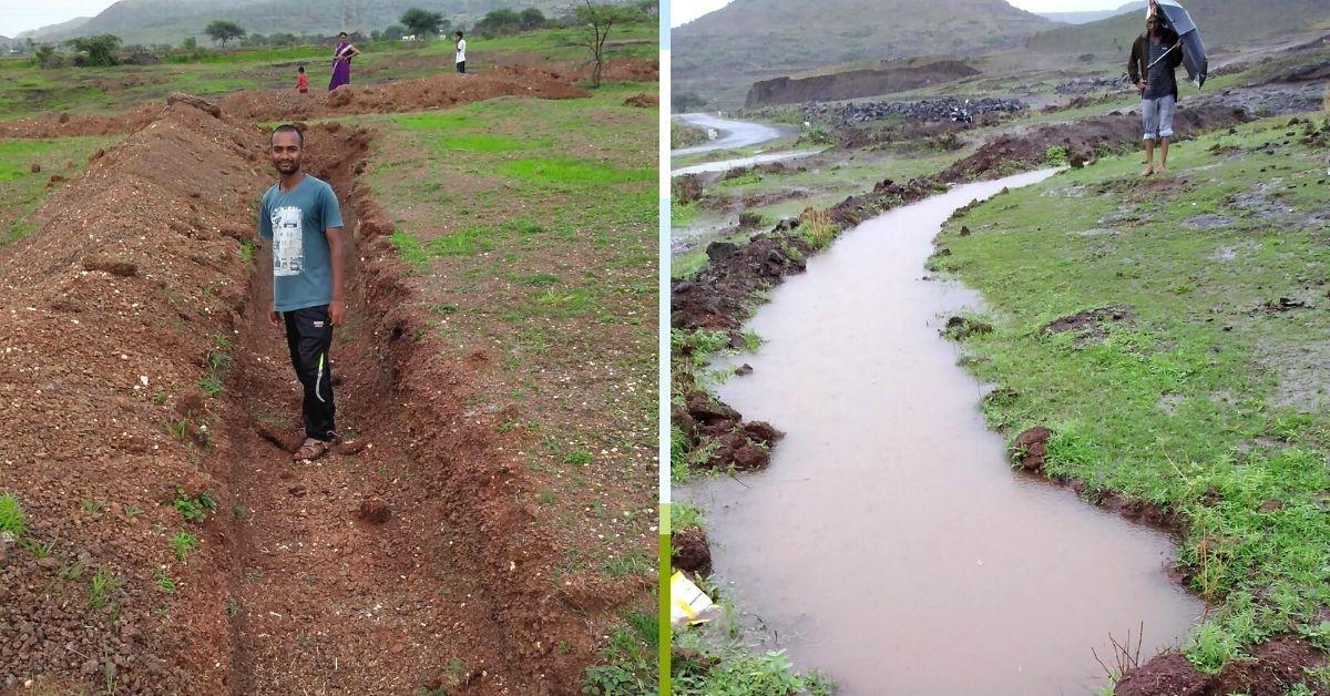 "I also shared how trenches could get dug to allow rain water to get stored in the belly of the ground,”