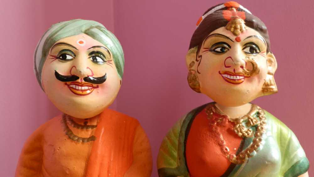 indian clay dolls