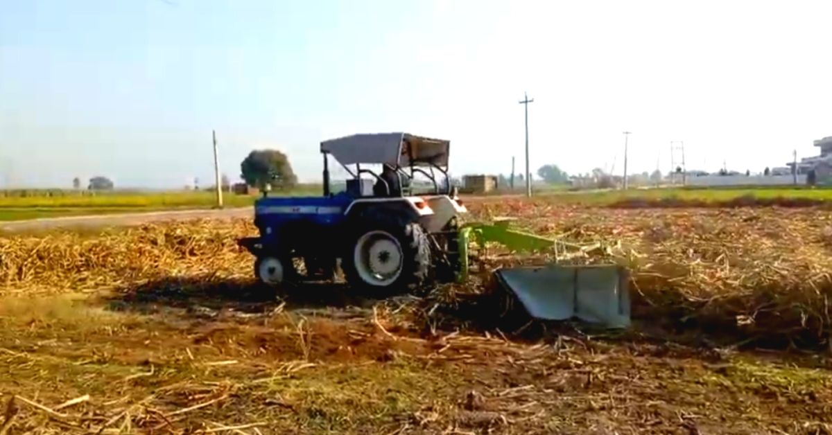 Delhi Duo Prevents Stubble Burning, Turns 1200 Ton Waste to Biomass