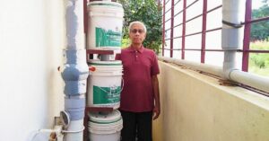 66-YO Bengalurean Develops Low-Cost RWH System, Has Not Purchased Water For 6 Years