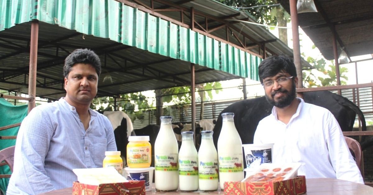 Shocked by Dairy Malpractices, Jharkhand Duo Build Startup to Deliver Pure Milk