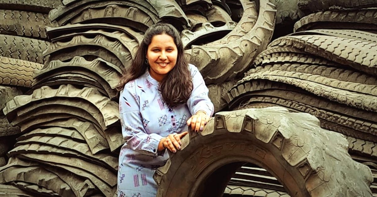 Curbing Tonnes of Pollution, Pune Woman Turns Scrap Tyres Into Amazing Footwear