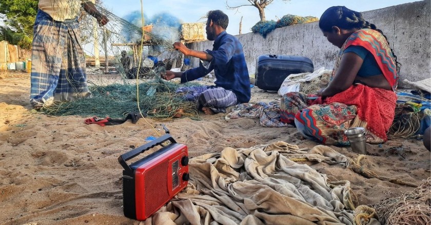 In this Indian fishing community, radio is saving lives and livelihoods