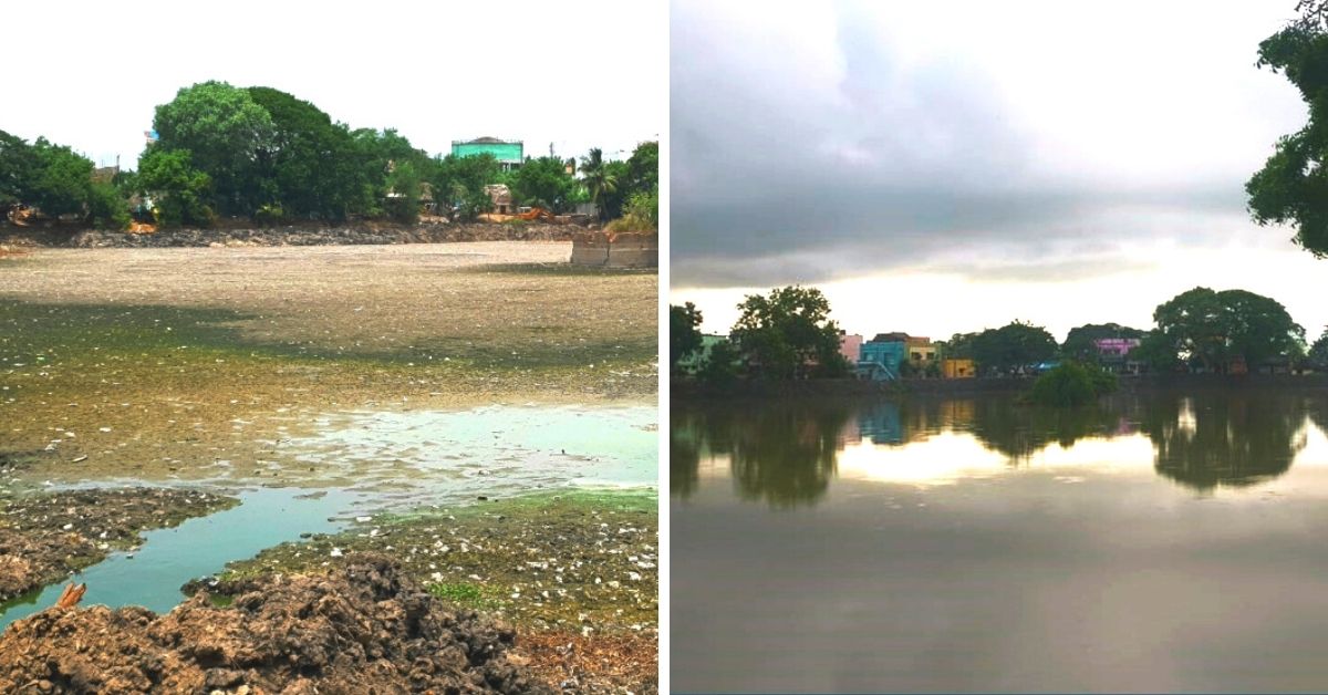 Led By IAS Officer, Citizens are Restoring 8 Dying Lakes & Ponds in Tamil Nadu