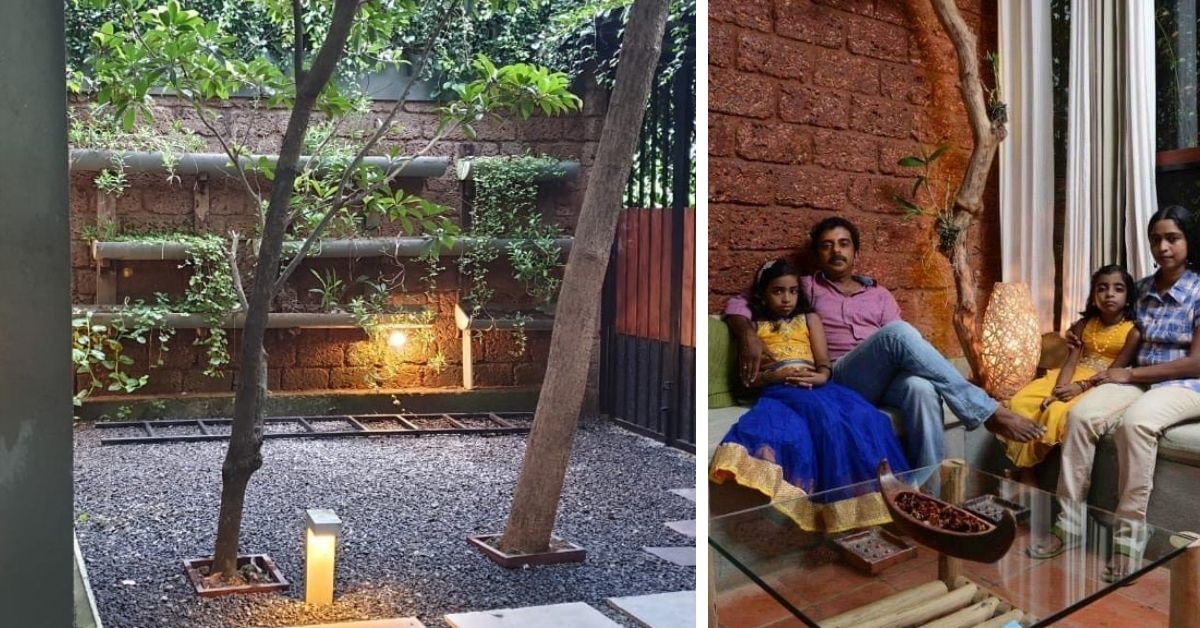 This Concrete-Free Kerala Home Has A Fruit Orchard & a Pond in the Middle