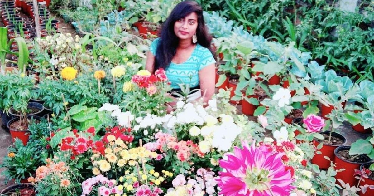 Telangana Engineer Grows her Own Food, 700 Plants & Mini Floral Forest on Terrace