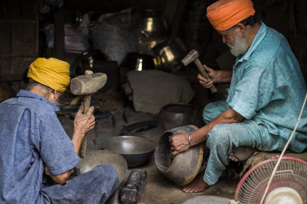 Why Punjabi Thatheras Still Make Brass, Copper Vessels in a Dying Profession
