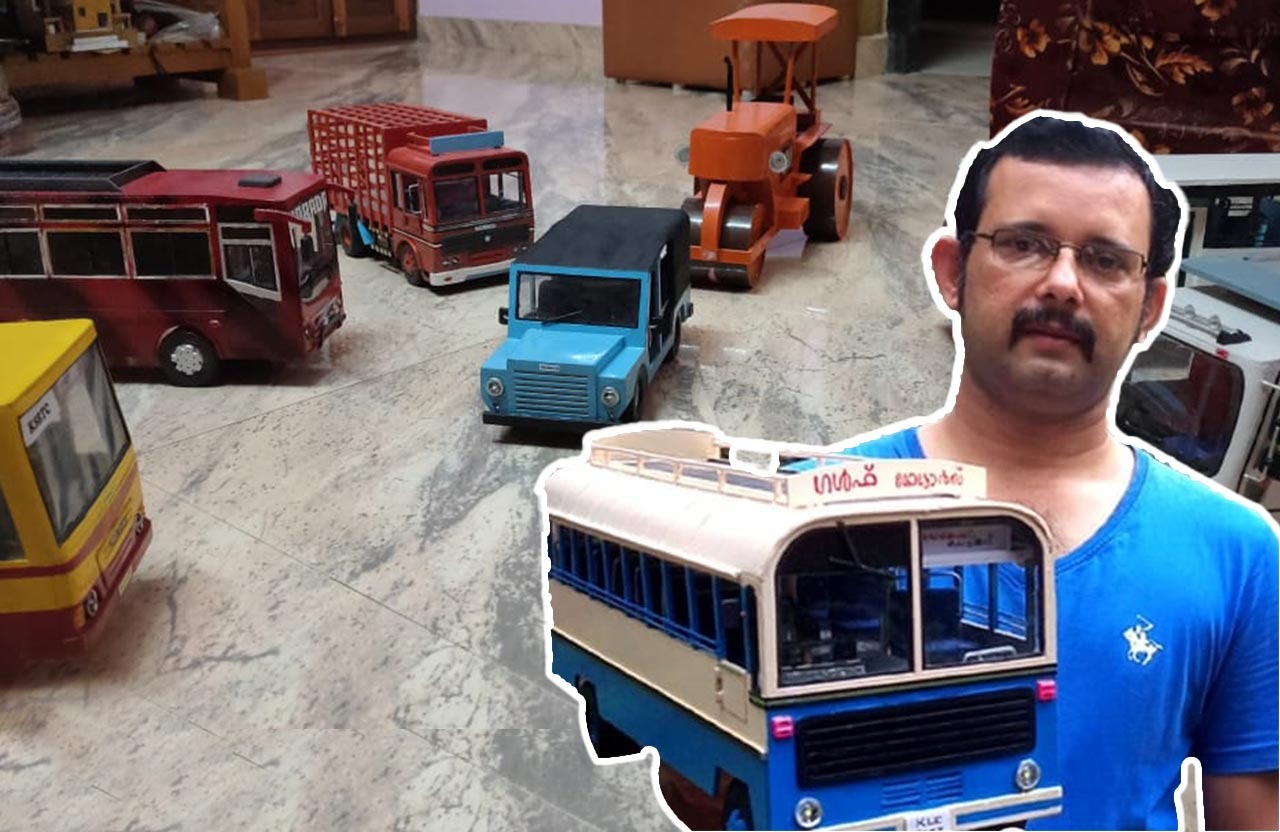 Inspired by Daughters, Kerala Man Builds Miniatures From The Past During Lockdown