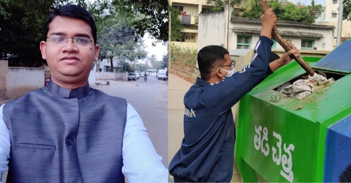 IAS Officer Has The Best ‘Return Gift’ For Those Who Dump Garbage on Street Corners