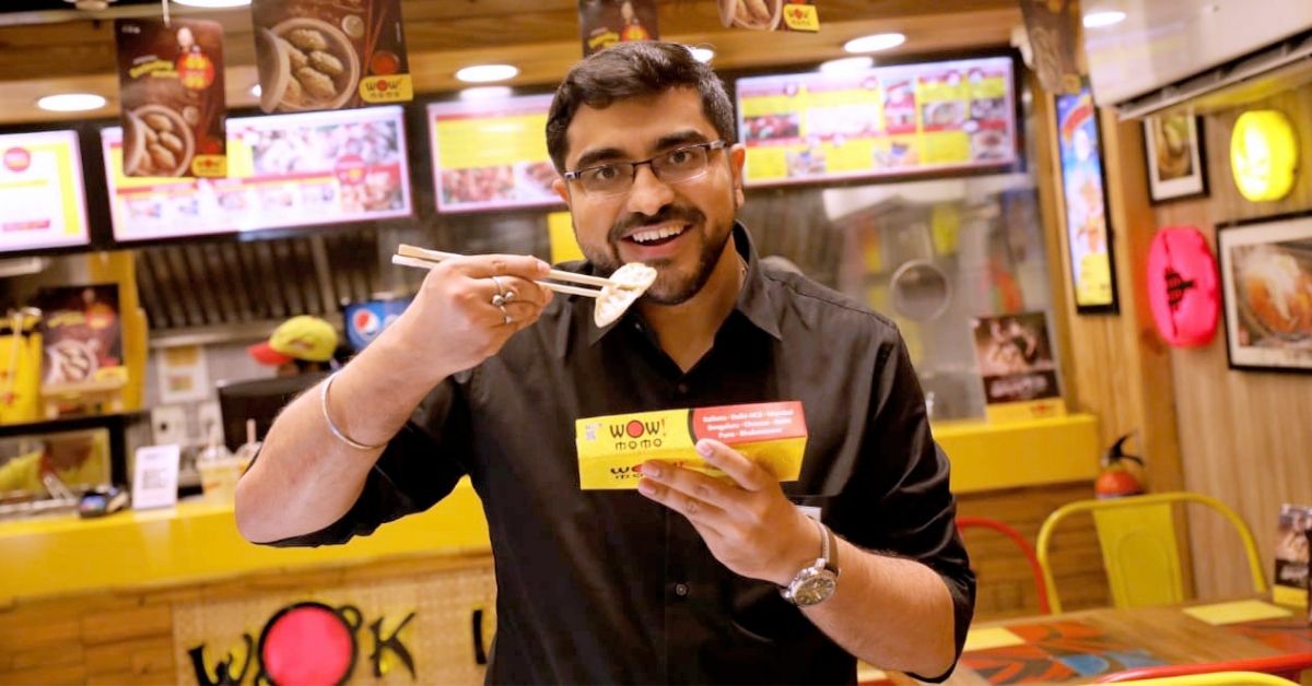 At 21, He Started Selling Momos From His Home Kitchen; Now has Rs 180 Cr Turnover