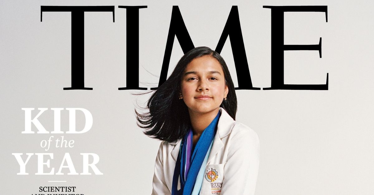 Meet 15-YO Gitanjali Rao Who’s Just Become TIME’s First Ever ‘Kid of the Year’