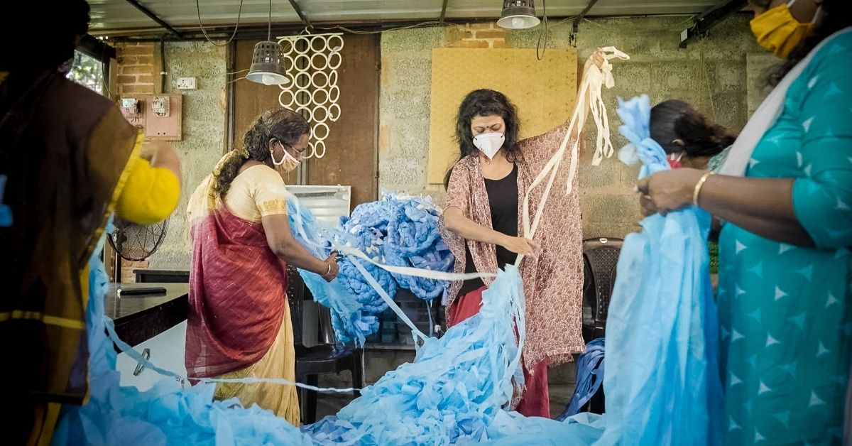 Kerala Eco-Innovator Upcycles PPE Scrap, Makes 700 Mattresses For COVID Centres