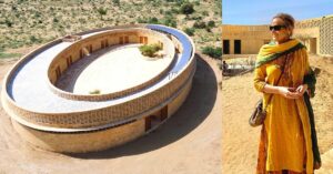 This School Made of Sandstone in the Middle of The Thar Desert Needs no ACs