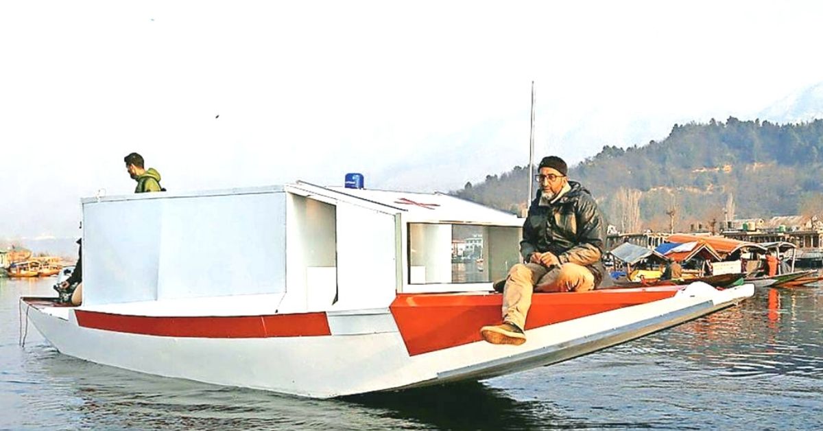 After Testing COVID-19 Positive, Man Makes Srinagar’s First ‘Shikara Ambulance’