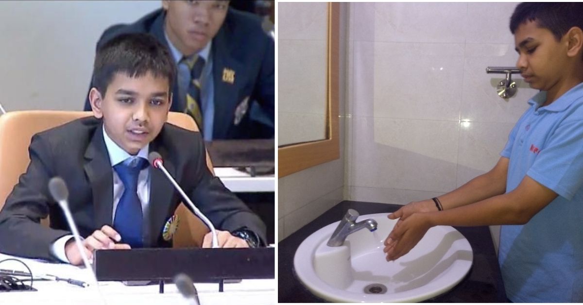 Class 9 Student Fixes Aerators in Societies & Hotels; Saves 70,00,000 Litres of Water