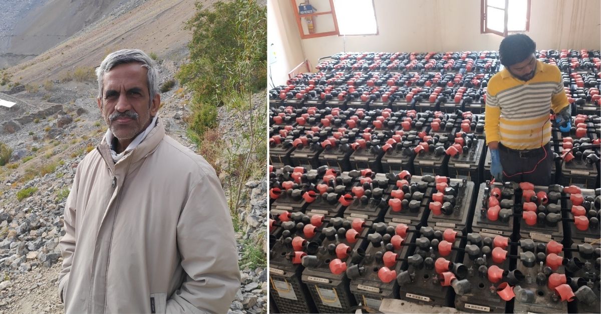 Meet The Expert Who Revived Up To 5000 Lead-Acid Batteries From Telangana To Ladakh