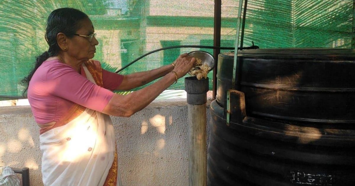 77-YO Granny Inspires Pune Family to Cook With Biogas, Saving 50% on LPG Cost