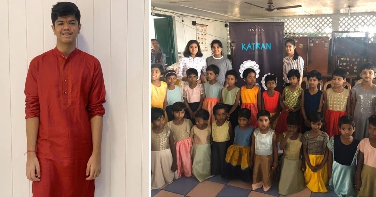 At Just 15, Kolkata Boy Upcycles Textile Factory Waste into Clothes for 2500 Kids