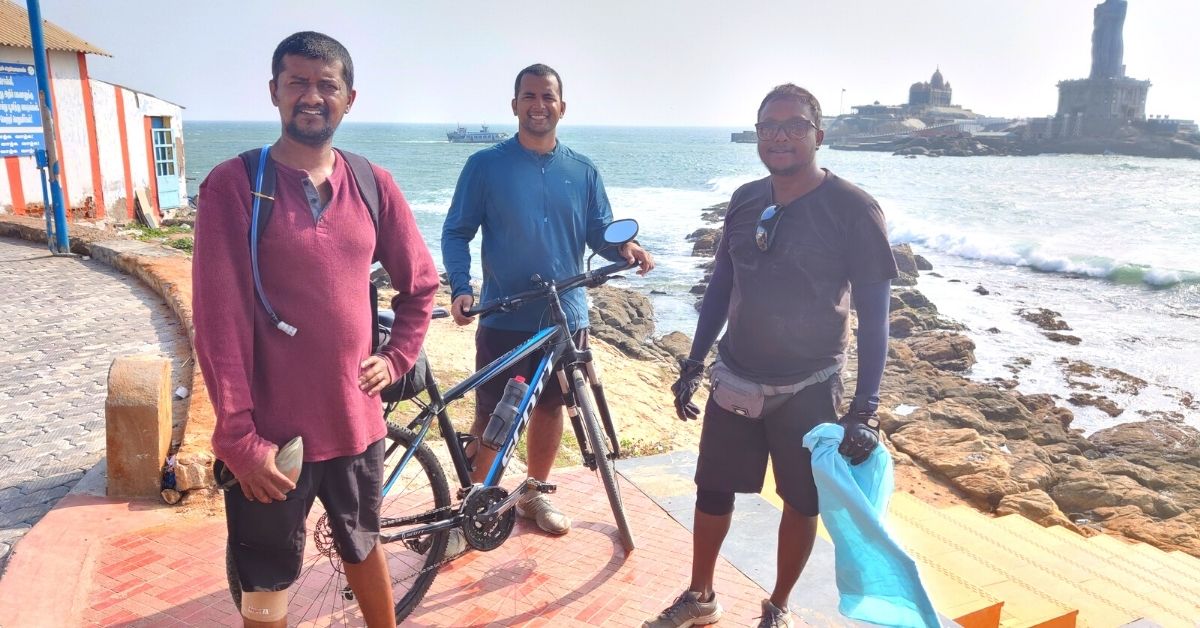3 Friends Cycle From Mumbai to Kanyakumari, Without Missing Office For Even a Day!