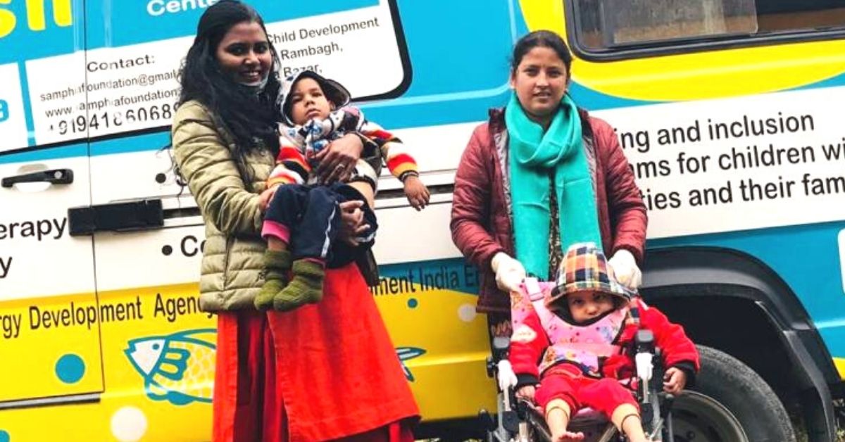 India’s First Mobile Therapy Van Has Helped 80 Diff-Abled Kids Access Therapy In  Lockdown