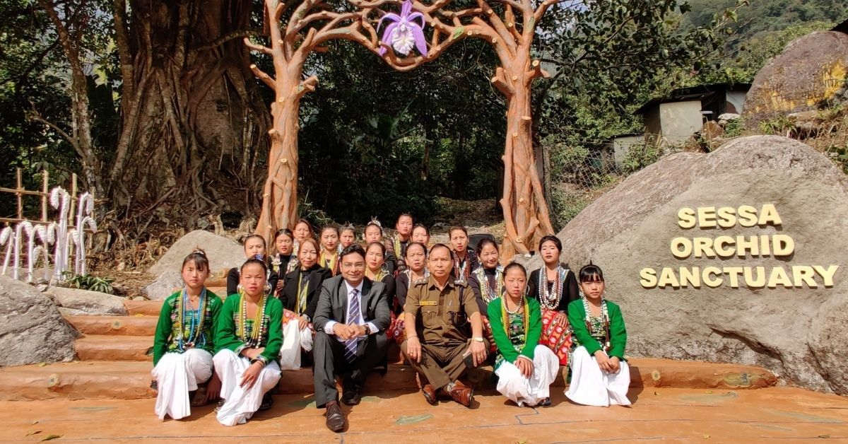 Arunachal Pradesh IFS Officer Gives India’s Only Orchid Sanctuary A Facelift in 21 Days