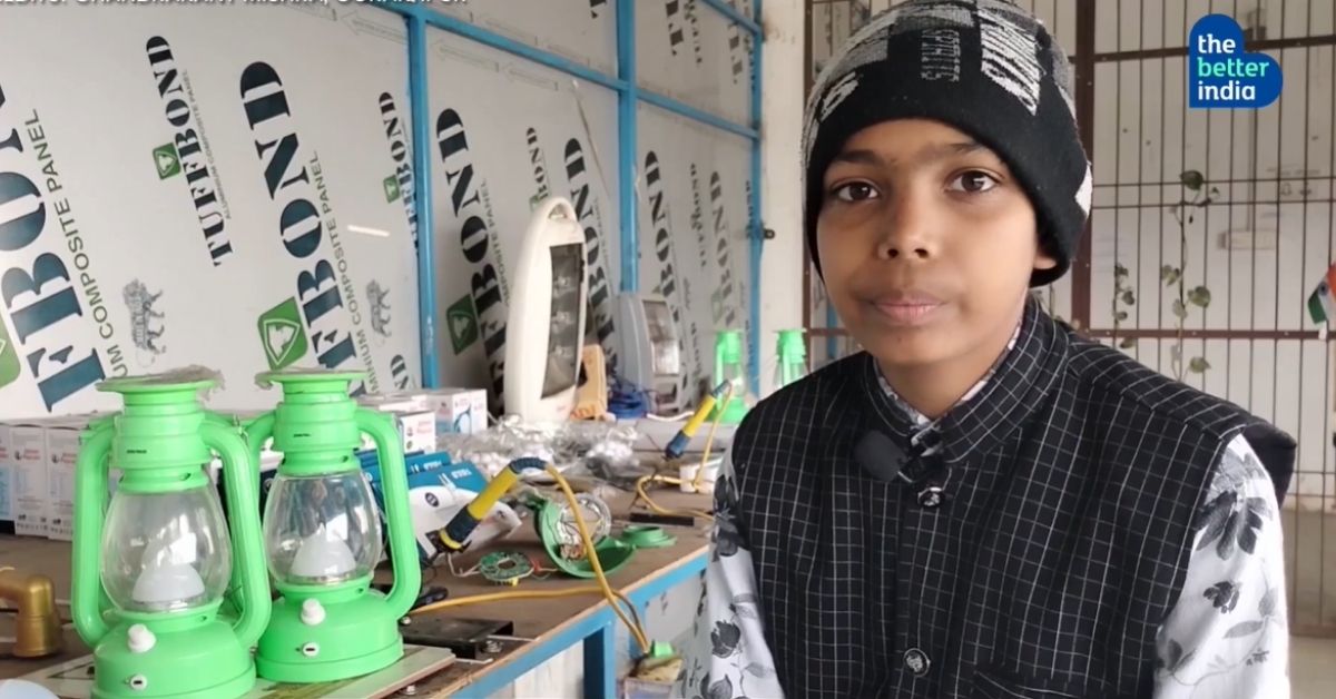 Watch: 14-Year-Old Starts LED Company To Provide Jobs To Villagers During Lockdown