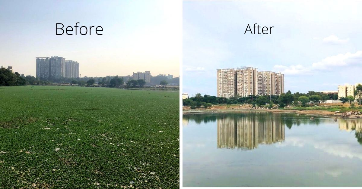 Couple Helps 100 Hyderabad Students Revive Deteriorating Lake, Benefit 9000 Locals