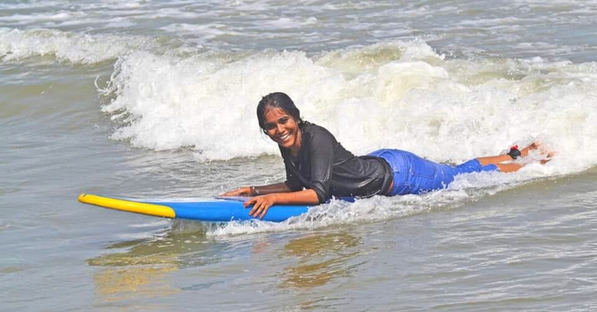 600 Free Lessons & 24,000 Kgs Waste Cleared: TN Surf School Goes Beyond Beach Fun
