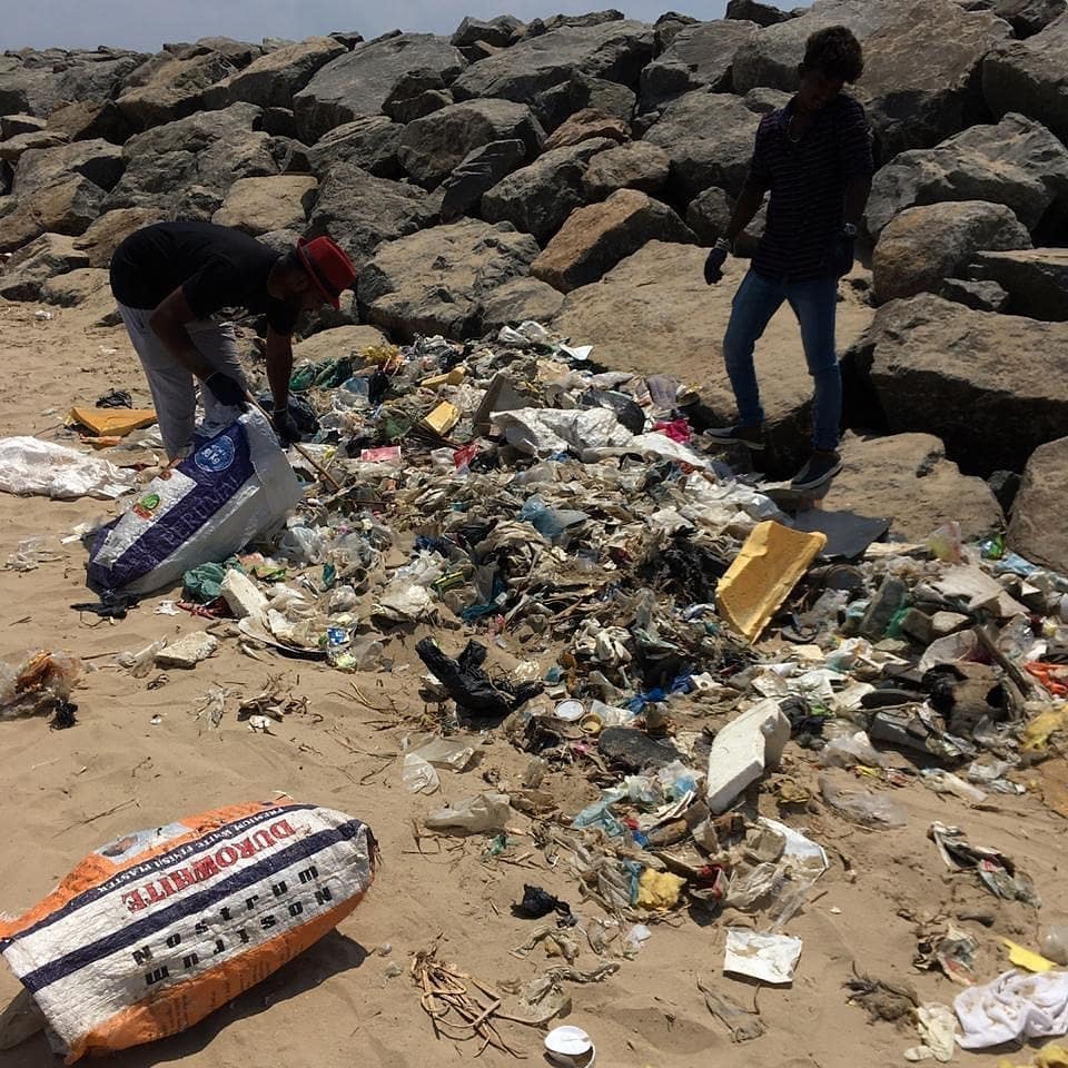 beach clean up