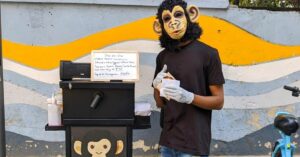 BBA Grad Builds Unique Cart, Decides to ‘Monkey’ Around Instead of Waiting For a Job
