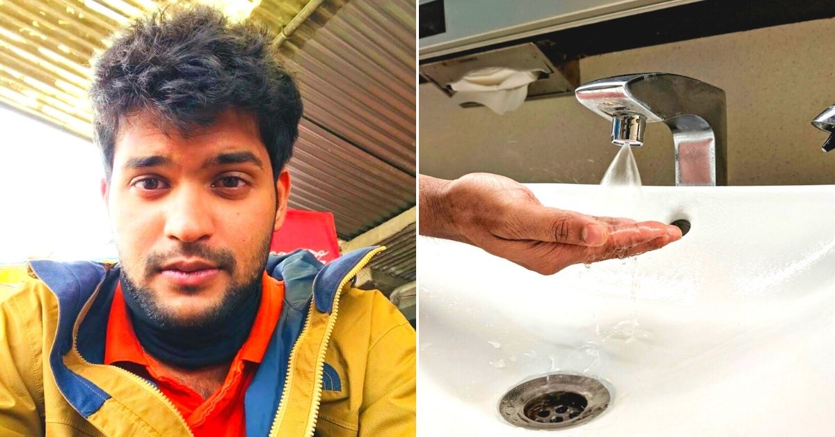 This IIT-Madras Incubated Startup Can Help You Save 90% Water With Every Hand Wash
