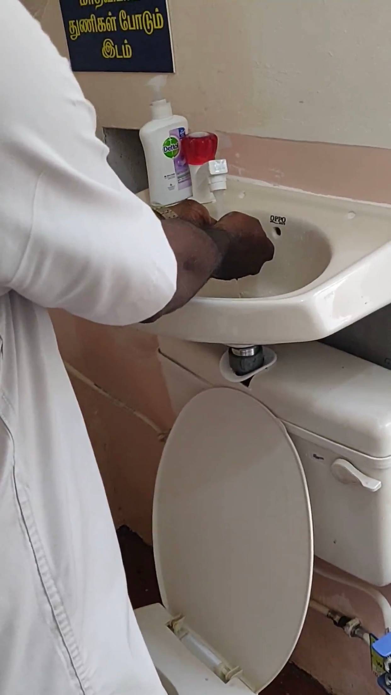 recycle greywater to flush toilet