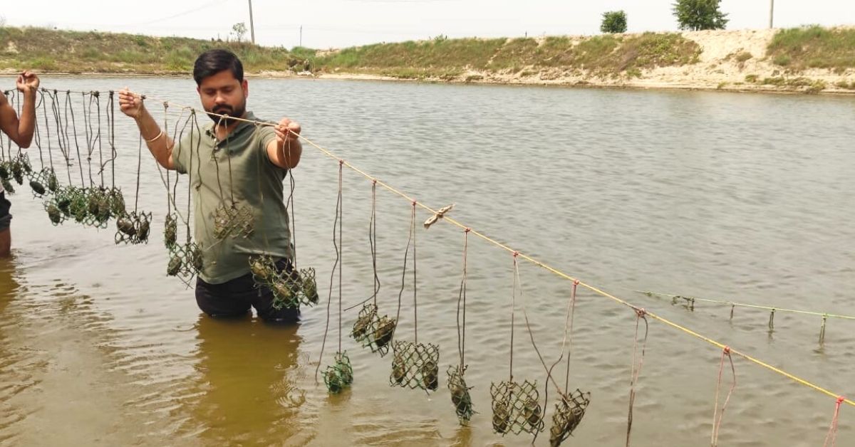 Bihar Man Returns to Village To Start Pearl Farming; Earn Lakhs & Employs Migrants