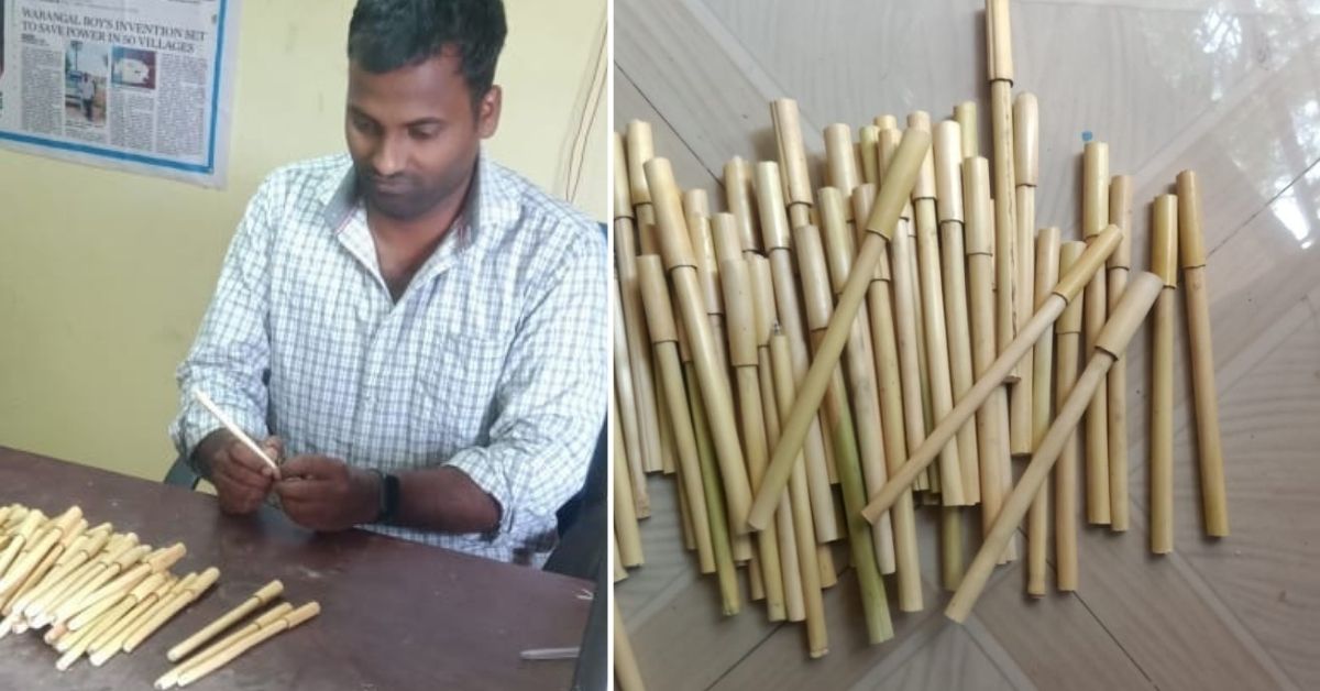 Telangana Man’s Low-Cost Corn Husk Pen Helps Reduce Stubble Burning For Just Rs 10