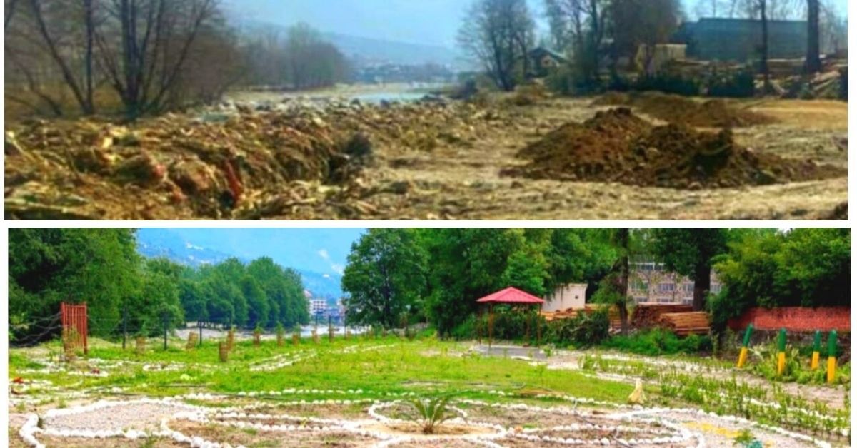 IFS Officer Turns 2.5 Acre Himalayan Dumpyard Into Lush Paradise In Just Months